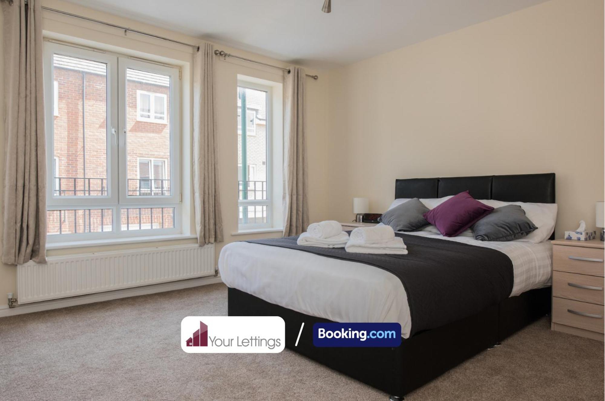 Modern 6 Bedroom Contractor House By Your Lettings Short Lets & Serviced Accommodation Peterborough With Free Wifi Hampton Dış mekan fotoğraf